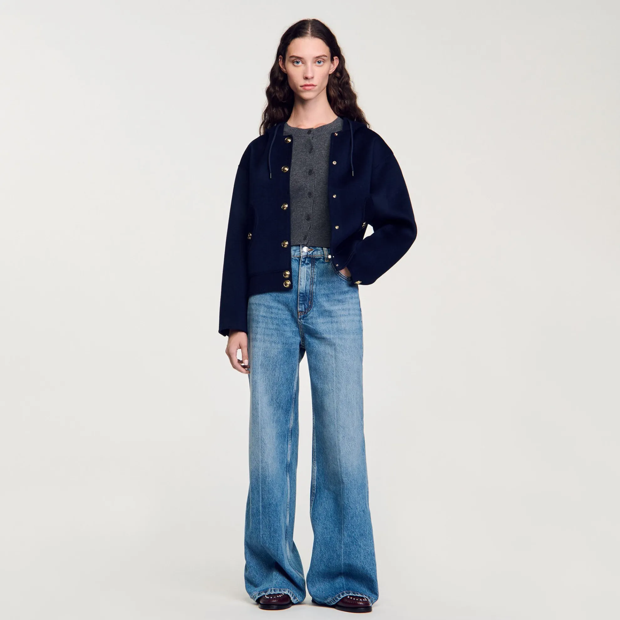 Wollen Dubbelzijdige Jas