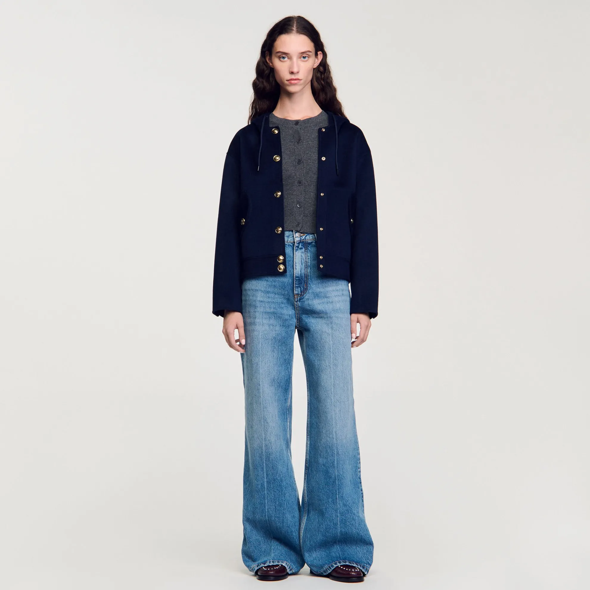 Wollen Dubbelzijdige Jas