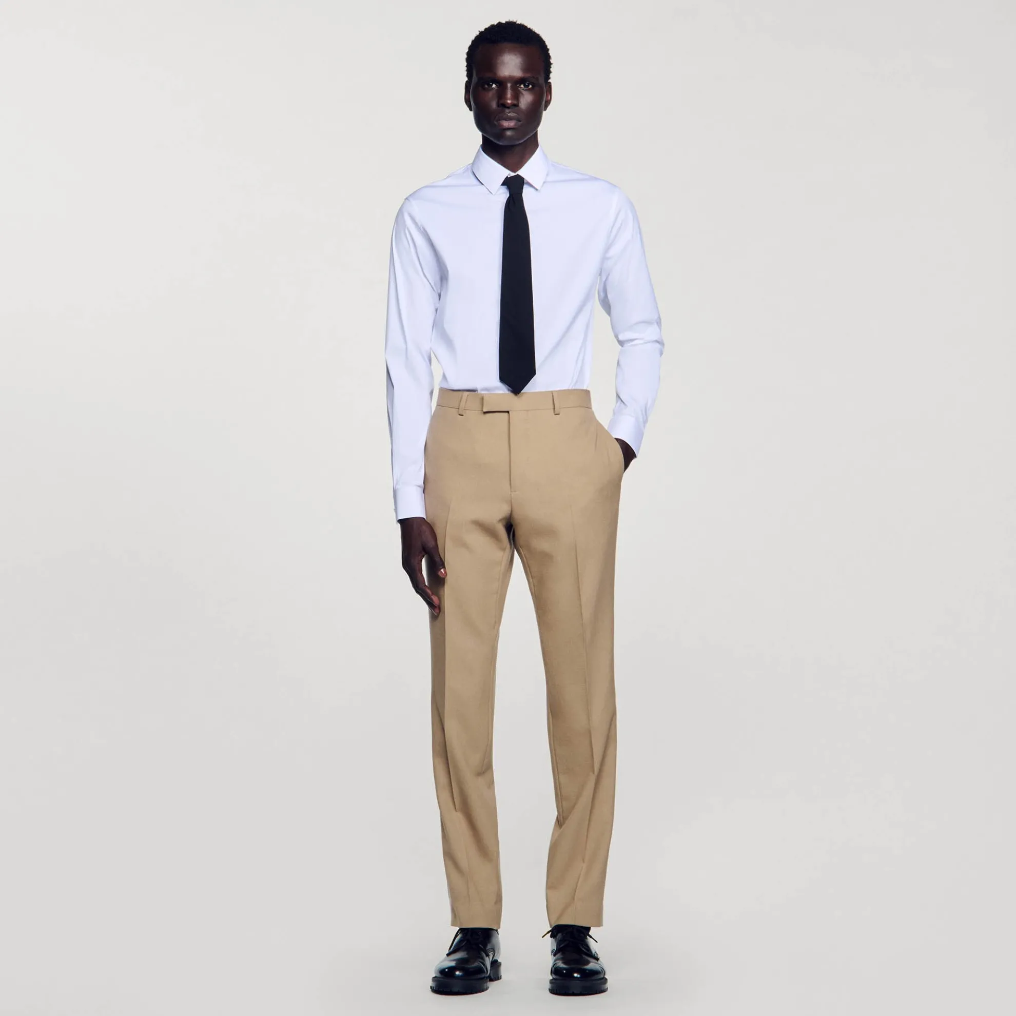 Wollen Kostuumpantalon