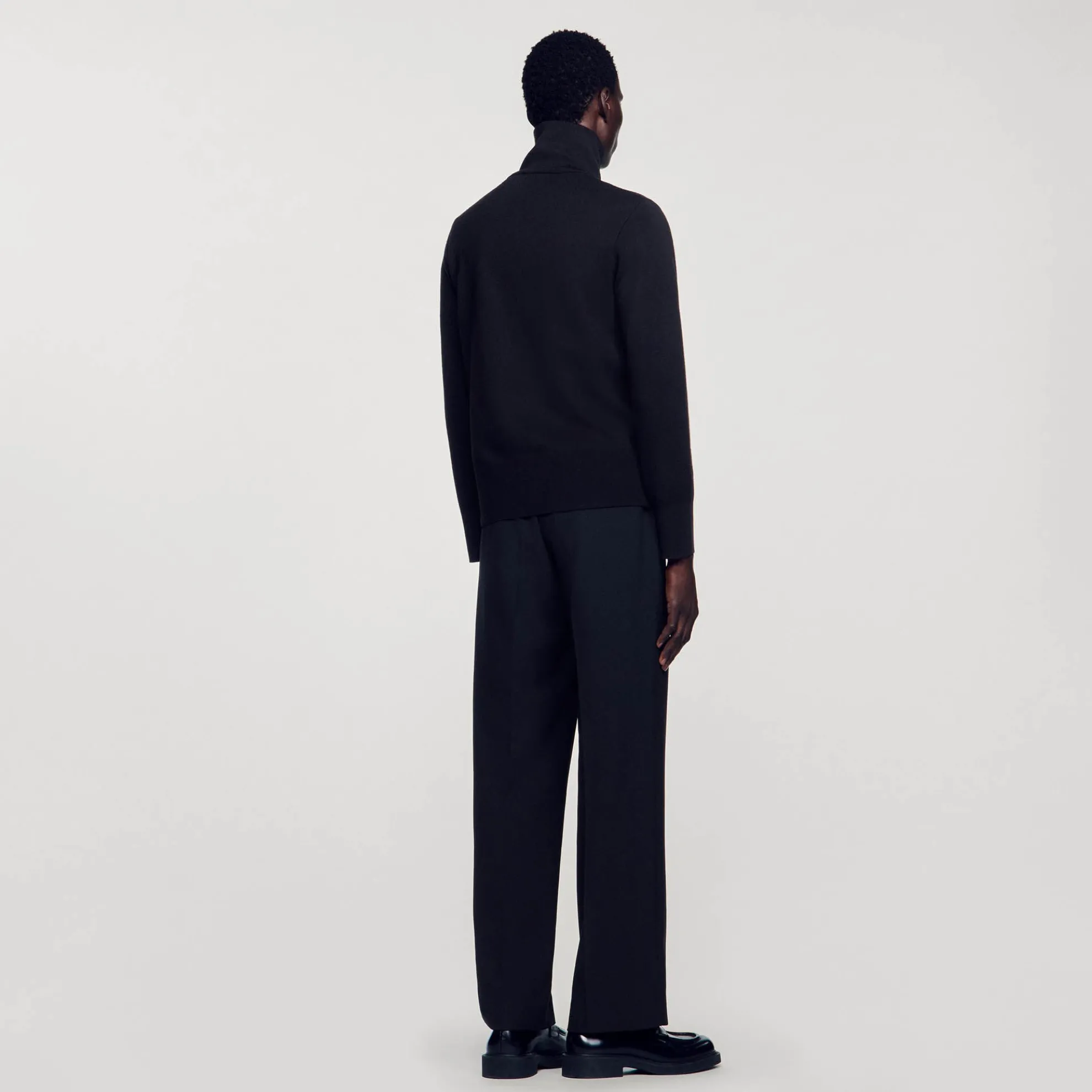 Wollen Vest Met Rits