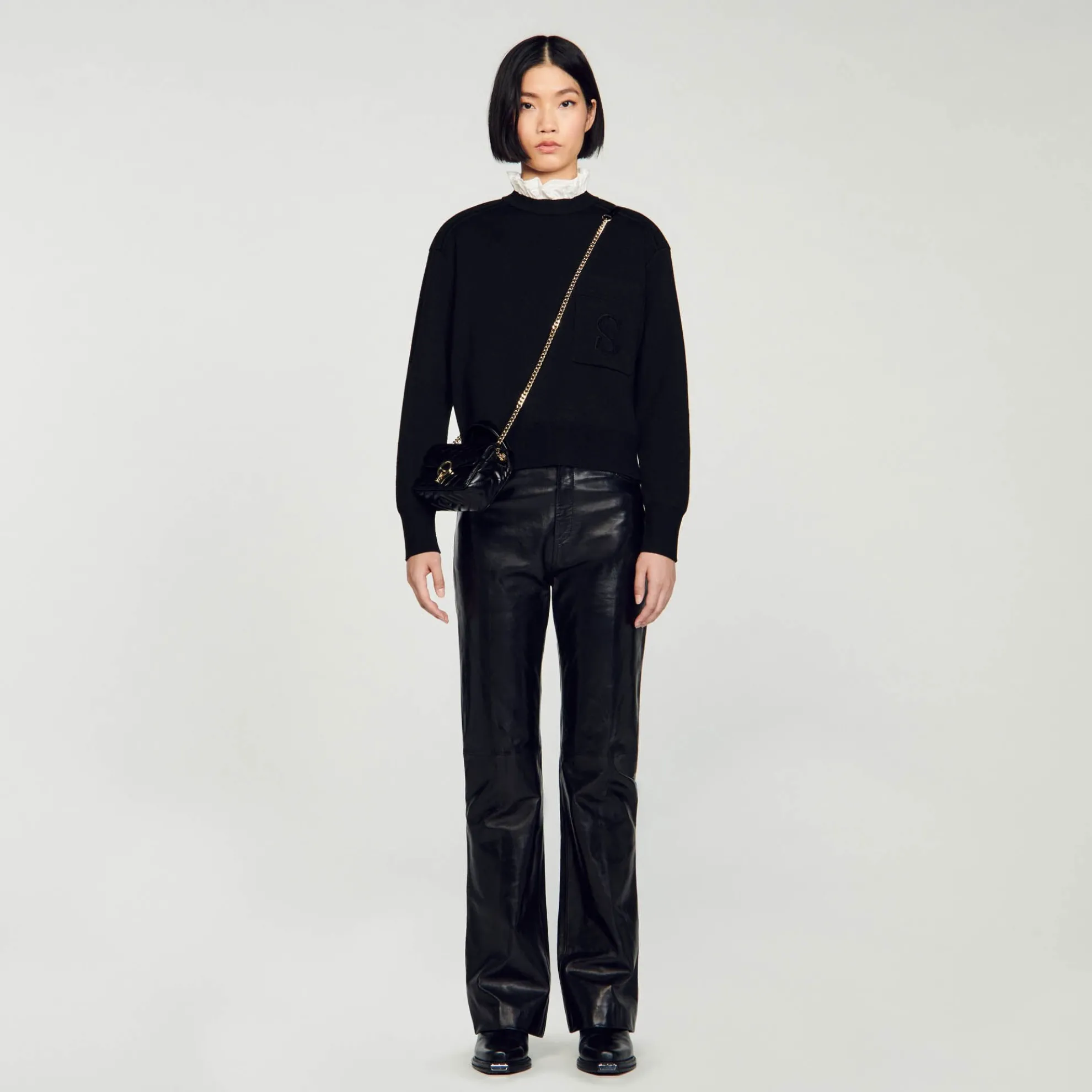 Yza Kleine Tas Van Glad Leer